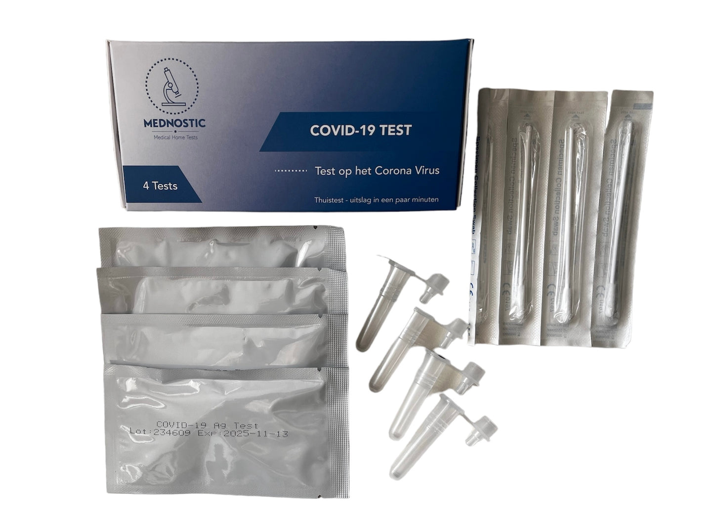 COVID-19 TEST - 4 items | CORONA COVID-19 TEST