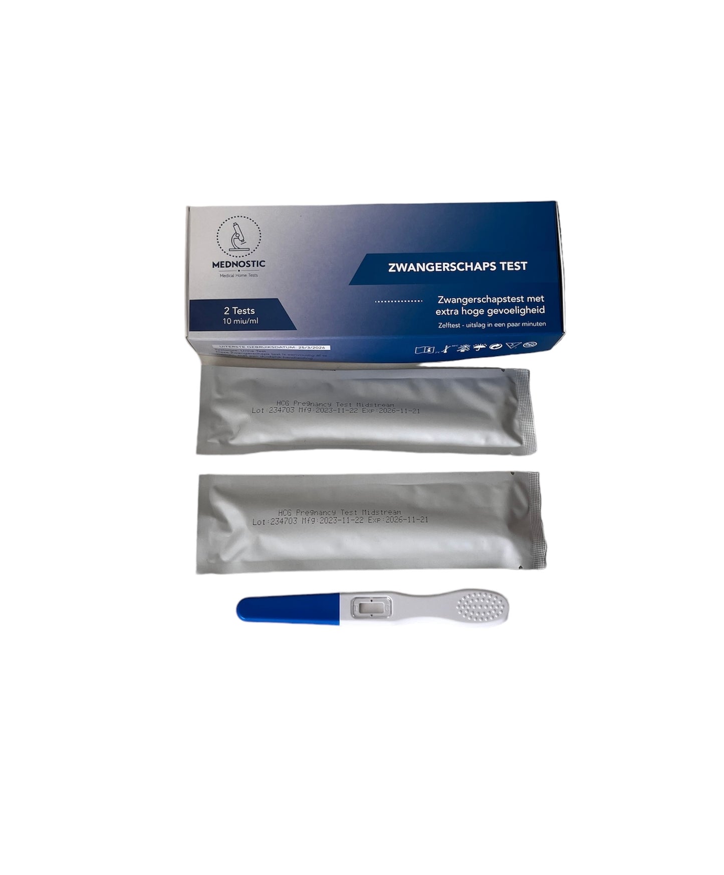 PREGNANCY TEST - 2 TESTS A PACKAGE